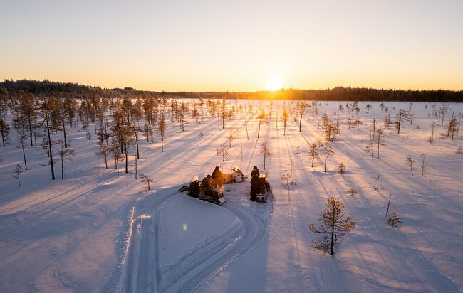 Talvinen luontomaisema